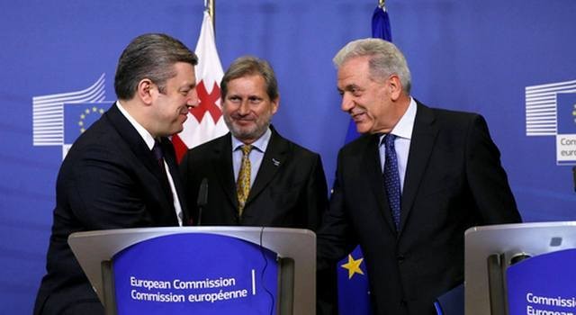 Еврокомиссар в Грузии