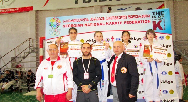 Лучшие каратистки Джавахети