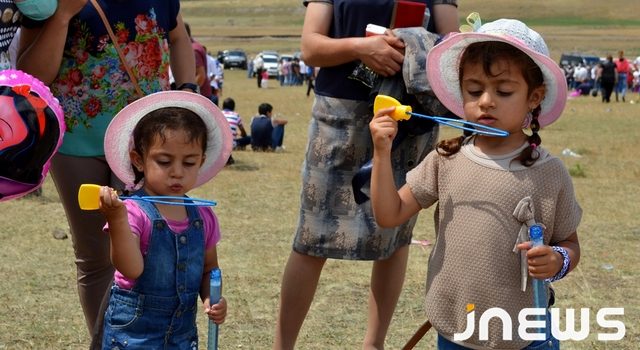 Традиционное угощение на мероприятиях ко дню Дживани