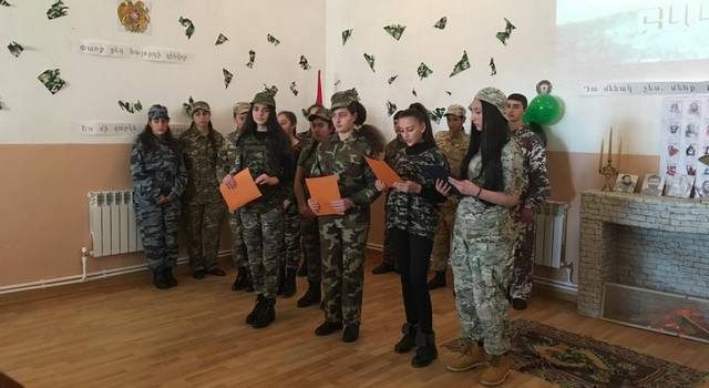 В Ахалкалаки отметили день армянской армии