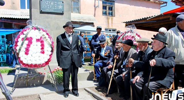 В Ахалкалаки отметили 9-ое мая