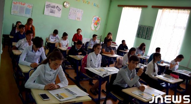 Открытый урок для министра