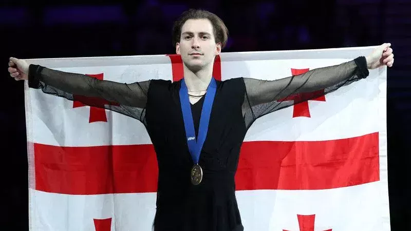 Ника Эгадзе выиграл золото ЧЕ по фигурному катанию для Грузии