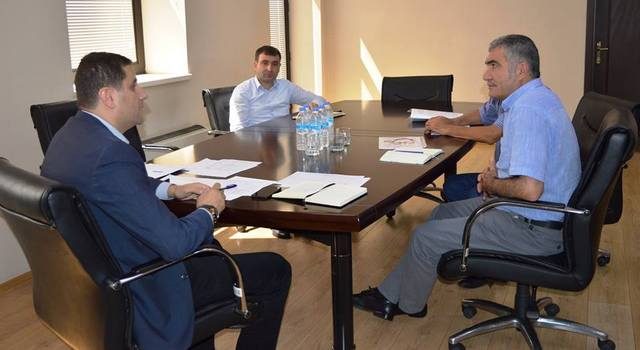 Губернатор встретился с мэром Ахалкалаки