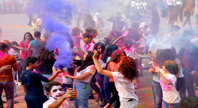 Color Fest в честь дня города