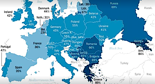 Грузия и Армения на “призовых” местах по культурному шовинизму