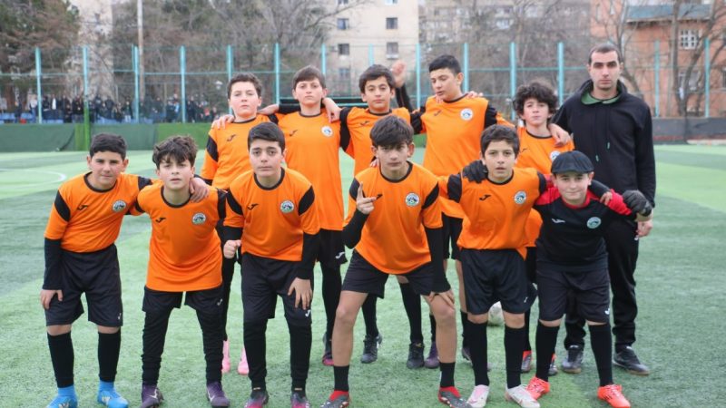 Юношеская футбольная команда Ахалкалаки — 1-я в своей группе