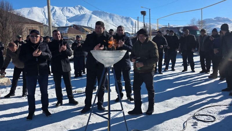 Կապույտ վառելիքը հասավ Փոքր Սամսար գյուղ