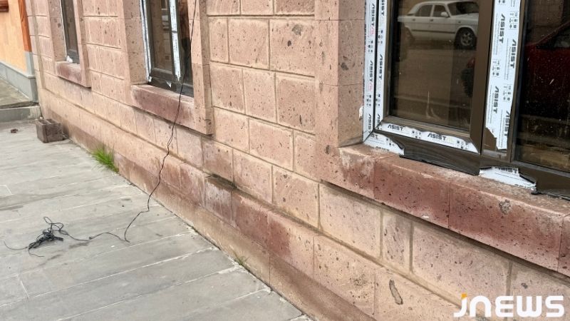 Сильный ливень выявил пробелы в асфальтировании дорог в Ахалкалаки