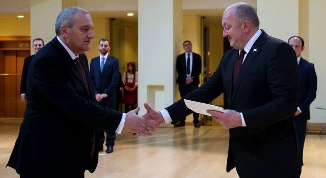 Новый посол Армении в Грузии вручил верительные грамоты