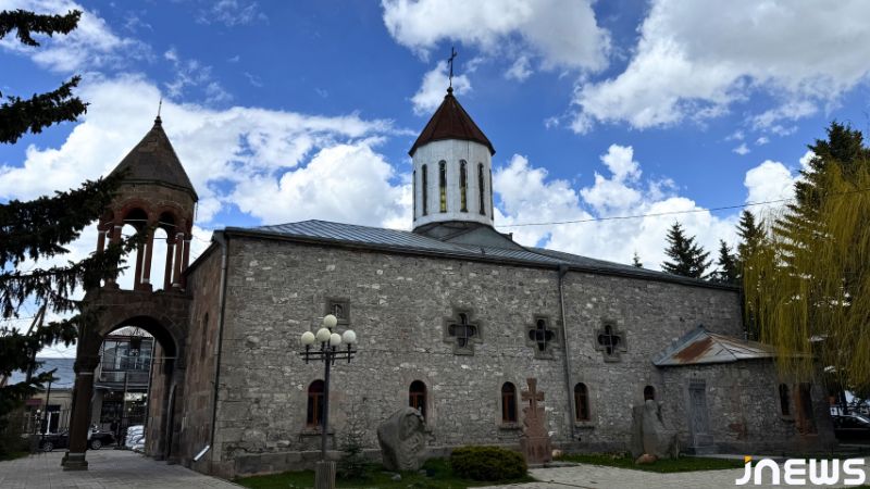 В Церкви Сурб Хач Ахалкалаки не реставрация, а косметический ремонт