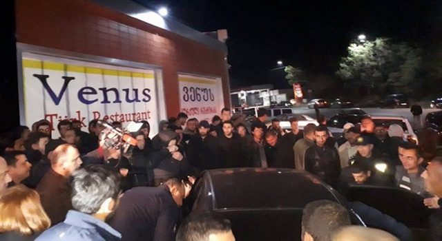 В Ахалцихе протестуют против подозрительных заведений