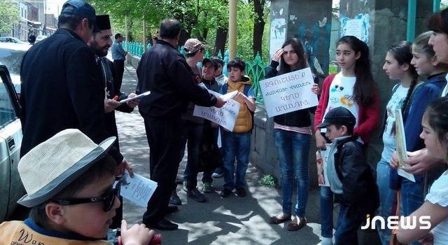 Ответная акция молодёжи церкви
