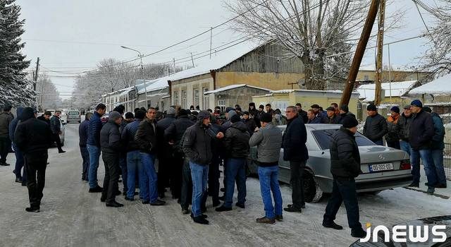 Протестная акция в Ахалкалаки: “Оставьте нас в покое”