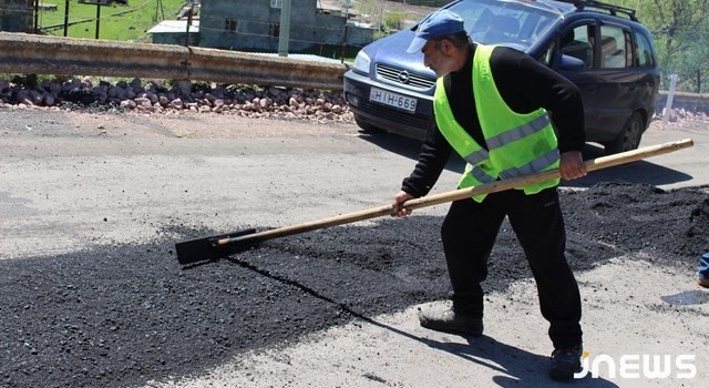 В селе Дилиска исправляют ошибки прошлого года