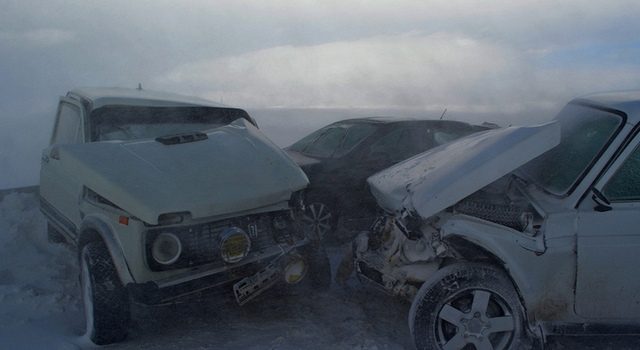 Из-за гололёда в Ниноцминда столкнулись 4 автомобиля