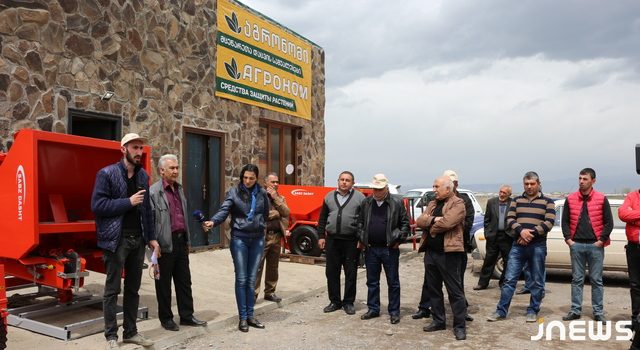 В Ахалкалаки испытывают экологически чистый картофель