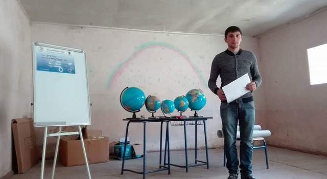 Школа Дилиски пополнилась необходимым инвентарем
