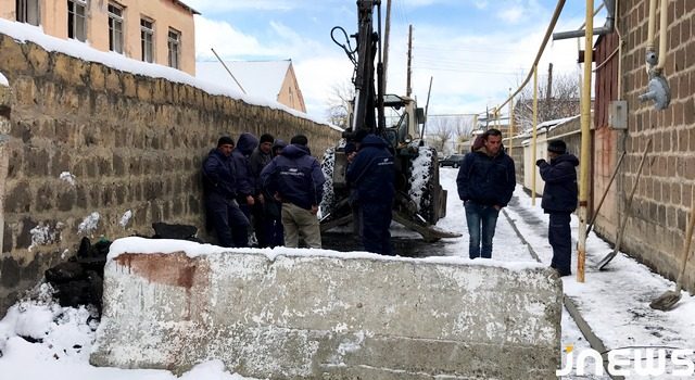 Часть Ахалкалаки мерзнет уже вторые сутки