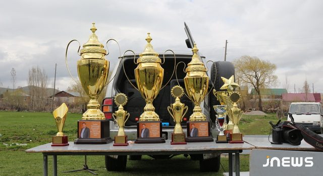 Футбольный турнир в селе Эхтила