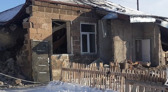 Взрыв от утечки газа