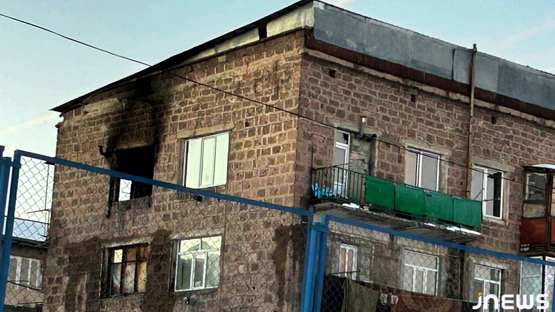 Вследствие пожара в Ахалкалаки погибла женщина (Video)