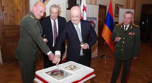 Прием в Тбилиси, посвященный 27-летию формирования Вооруженных сил Армении