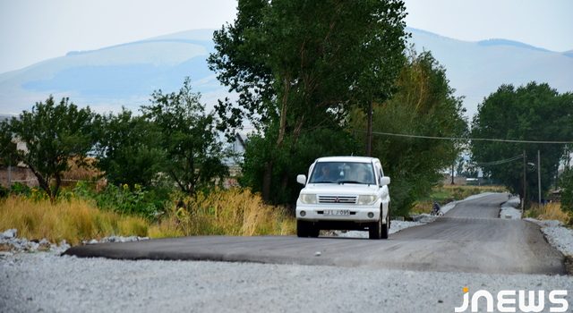 Дорога села Баралет заасфальтирована, но жители жалуются