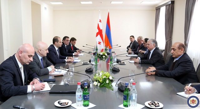 Глава МИД Грузии Михаил Джанелидзе в Ереване