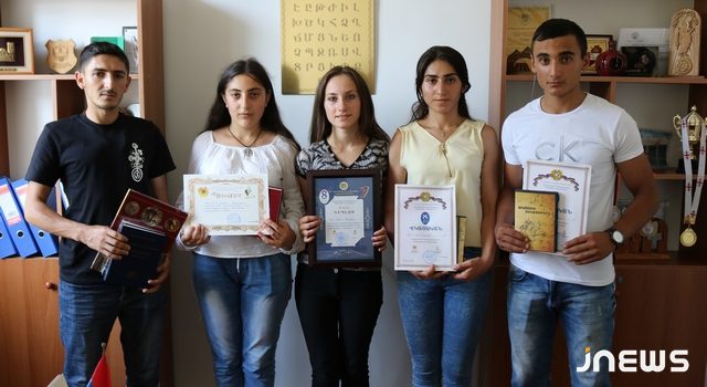 Диплом 1-й степени с Олимпиады по Арменоведению