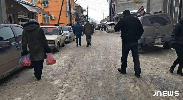 В Ахалкалаки опасно передвигаться