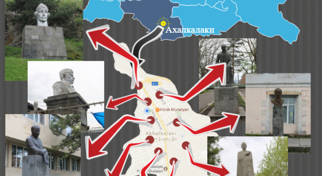 Интерактивная карта памятников в Ахалкалаки
