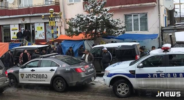 Инцидент между патрульным полицейским и водителем