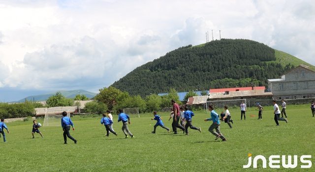 Тренировочный фестиваль регби в Ахалкалаки