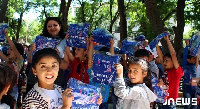 Летний досуг детей в лагере «Сурб Хач» (video)