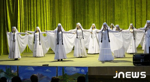 Фестиваль грузинского танца (video)