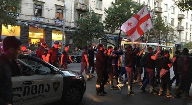 Акция протеста и дань памяти: падению Сухуми 23 года