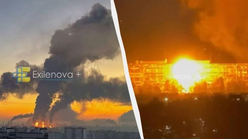 Украина нанесла удар по одному из крупнейших нефтеперерабатывающих заводов России