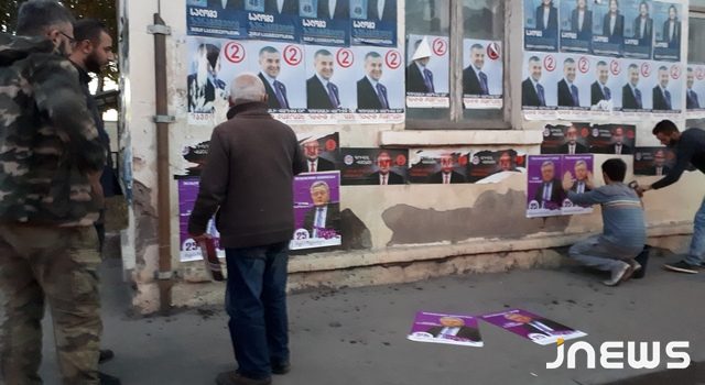 В Ахалкалаки начали агитировать за Усупашвили