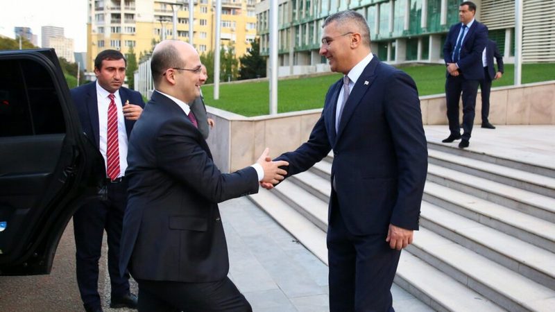 Мамука Мдинарадзе принял главу Службы национальной безопасности Армении Андраника Симоняна