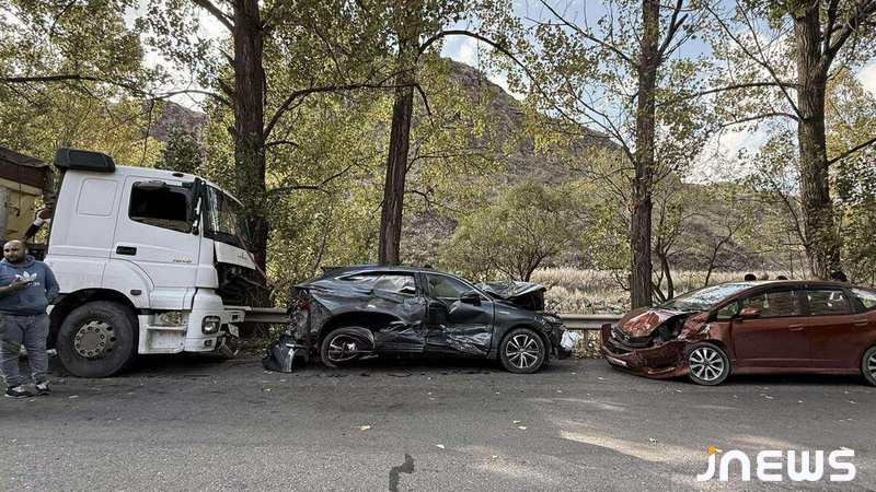 Վթար Ախալքալաք-Ախալցիխե մայրուղու վրա