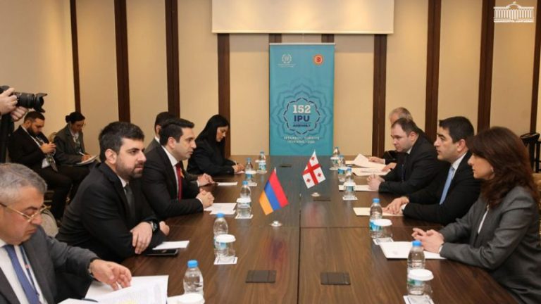 Что обсуждалось на встрече Папуашвили с Аленом Симоняном