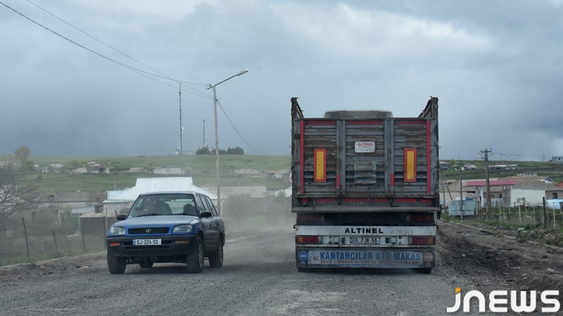 Доходы от транзита грузовиков сократились