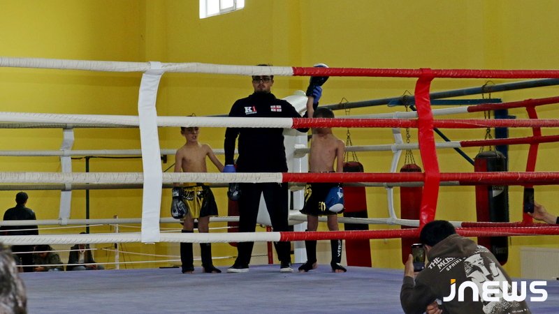 В Ахалкалаки проходит международный чемпионат по кикбоксингу
