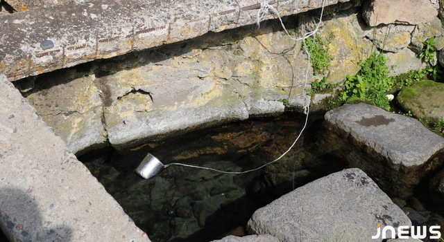 Авария на водопроводе в Ахалкалаки