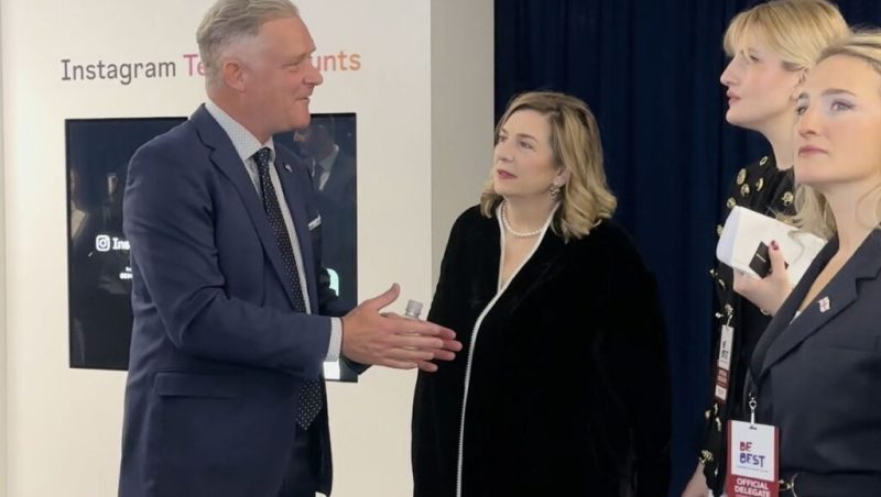 Первая леди Грузии Тамар Багратиони находится в Вашингтоне по приглашению Мелании Трамп