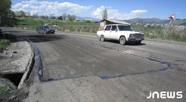 Опасный ремонт дорог