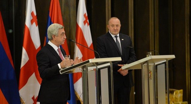 Серж Саргсян находится в Грузии с официальным визитом