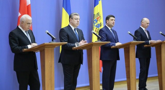 Грузия, Украина, Азербайджан и Молдавия углубляют сотрудничество