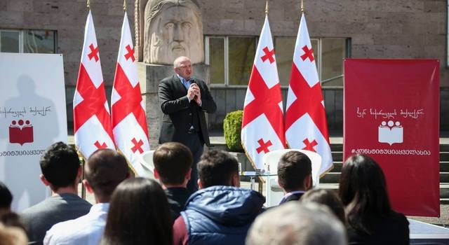 Георгий Маргвелашвили в Самцхе-Джавахети